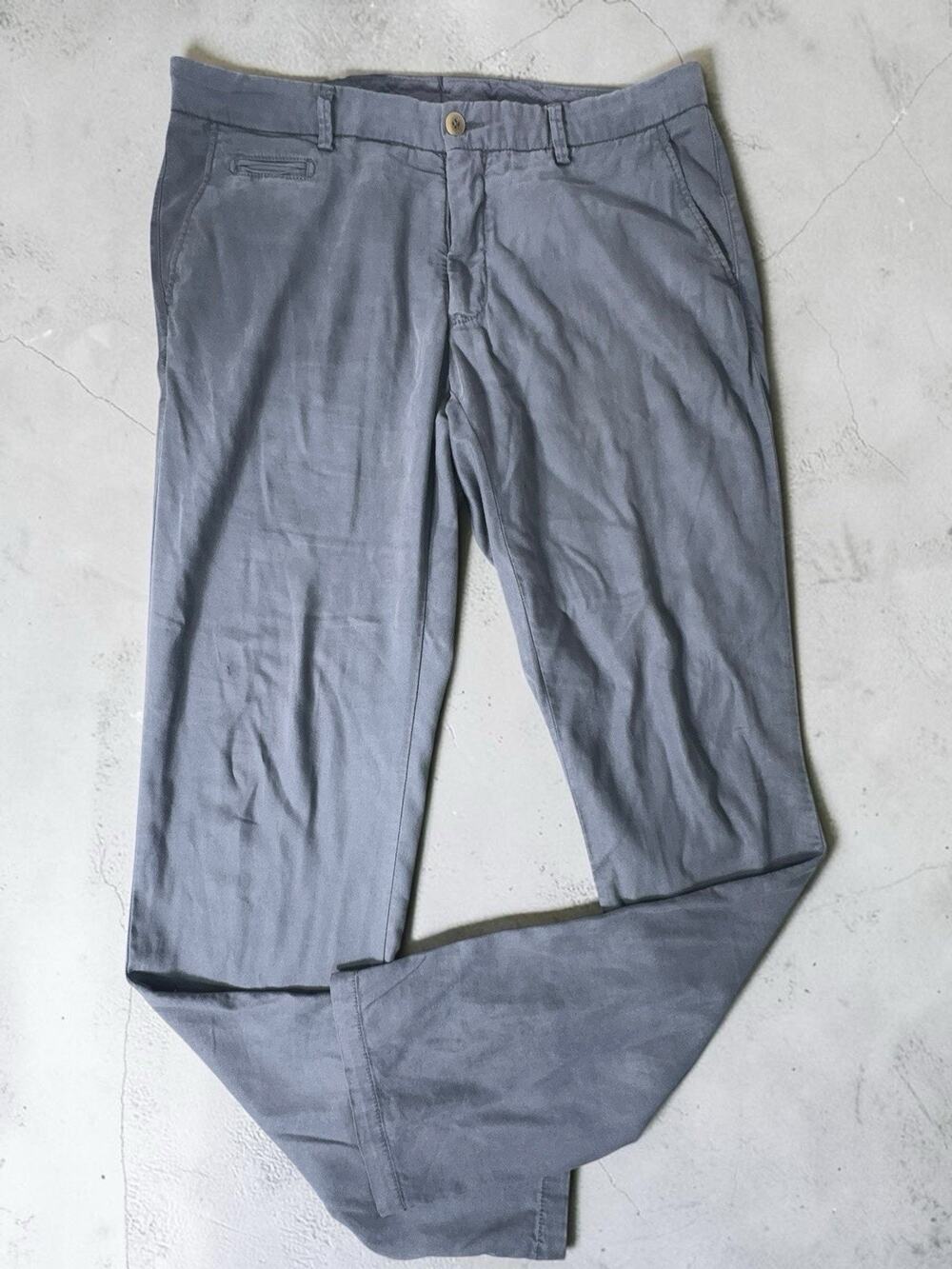 Ballin Modern Fit Grey Stretch Chino Pants Men’s 35x34 Lyocell Blend